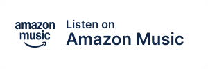 Amazon Music logo with the text "Listen on Amazon Music" on a white background. Matt Fraser is not mentioned in this image.